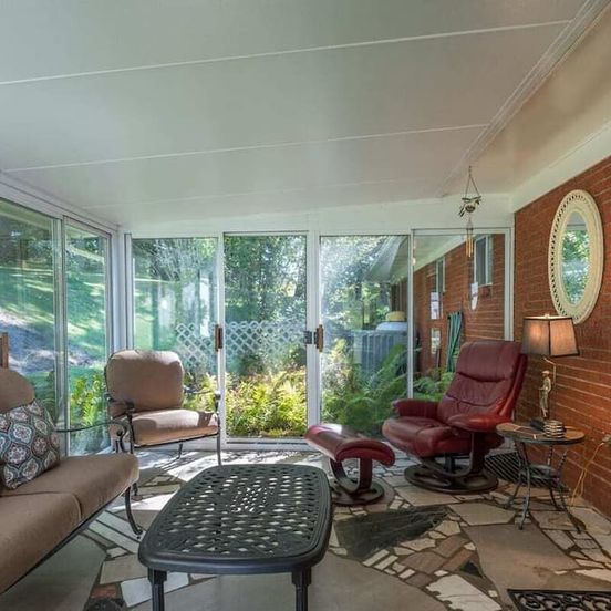 Living room view of Mins To Downtown Burnsville, Ev Level 2 Charger, Private, Wifi, Grill.