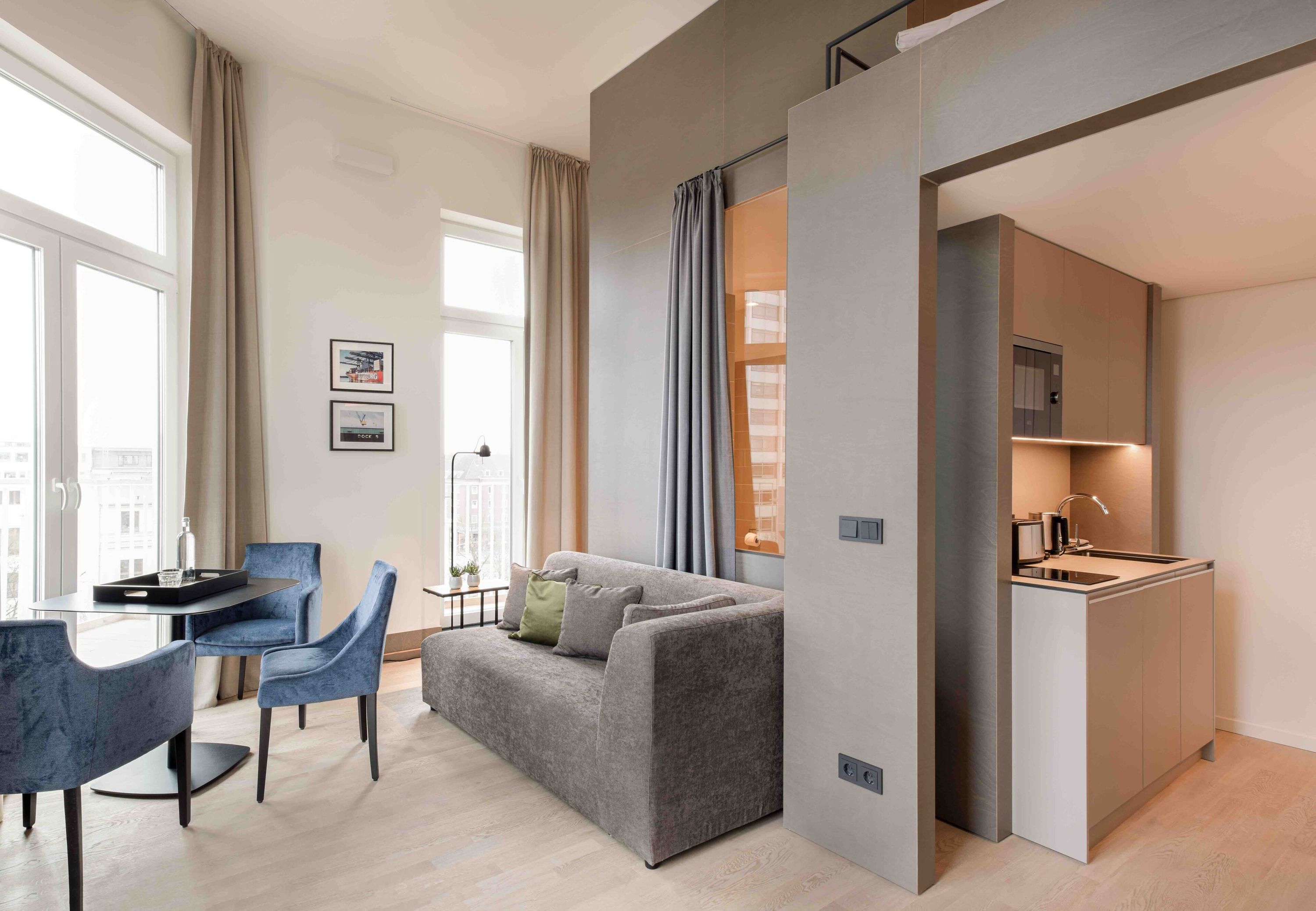 Oberdeck Studio Apartment House - Hamburg