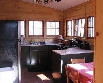 4 Season Cabin in the Woods with Private Lake Usage - Saluda - Кухня