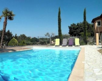 Quiet 4 gîte, private heated pool, relaxation, panoramic views, astronomy - Brignoles - Pool