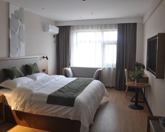 Greentree Inn Shangqiu Zhecheng Shanghai Road - Shangqiu - Спальня
