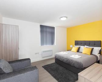 Sav Apartments Clarence Street-Loughborough - Loughborough - Bedroom