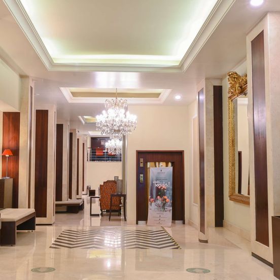 Lobby view of Emporio Reforma