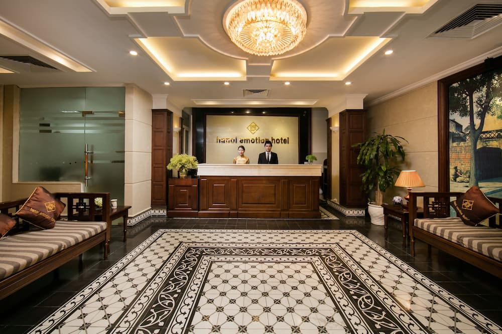 Hanoi Emotion Hotel - האנוי - דלפק קבלה