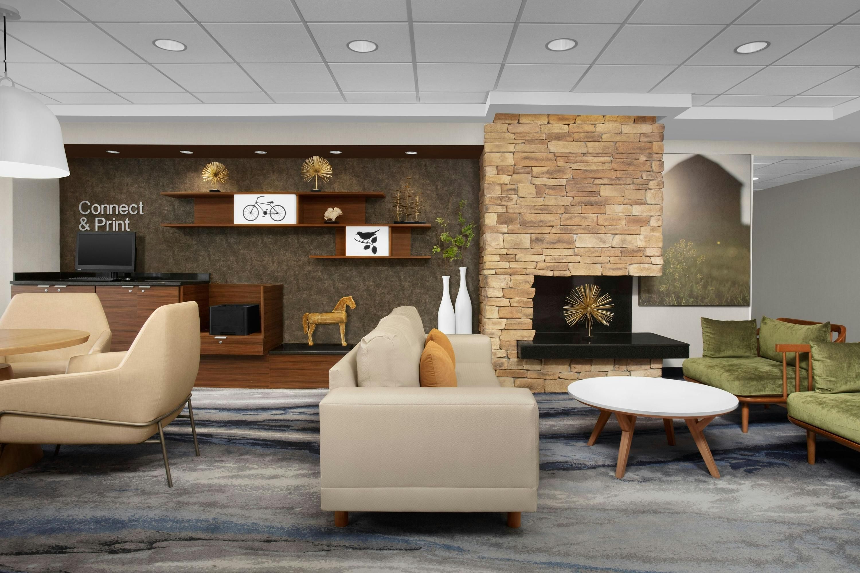 Fairfield Inn & Suites by Marriott at Dulles Airport - Sterling - Oleskelutila