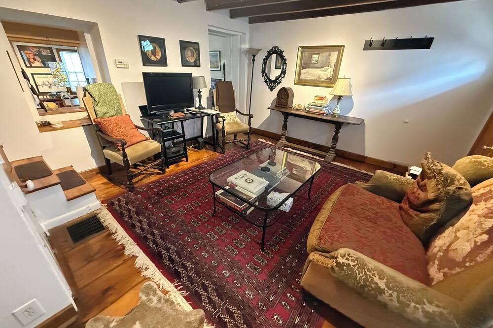 Cozy 2BR trinity home in Manayunk near Main street & TRAIN with central AC - Philadelphia - Living room
