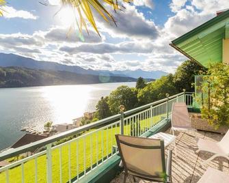 Single room with balcony and lake view - Gästehaus Libelle - Millstatt - Balkon