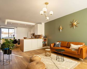 Le Champollion - Clim - Gare - Garage - Balcon - Albi - Pokój dzienny