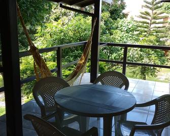 Hospedaria Ondas do Rosa - Praia do Rosa - מרפסת