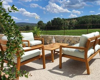 Hôtel Villa Walbaum - Vallon-Pont-d'Arc - Patio