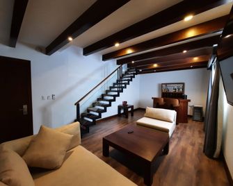 Casa San Miguel Hotel Boutique y Spa - Zacatlan - Wohnzimmer