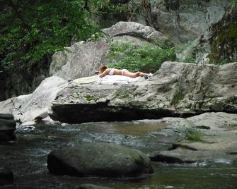 The Mountains Are Calling You All To Two Rock Treehouse A Cozy Mountain Cabin - Banner Elk - Building