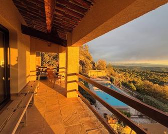 Tourtour Breathtaking Views outdoor Sauna And Jacuzzi - Tourtour - Balcón