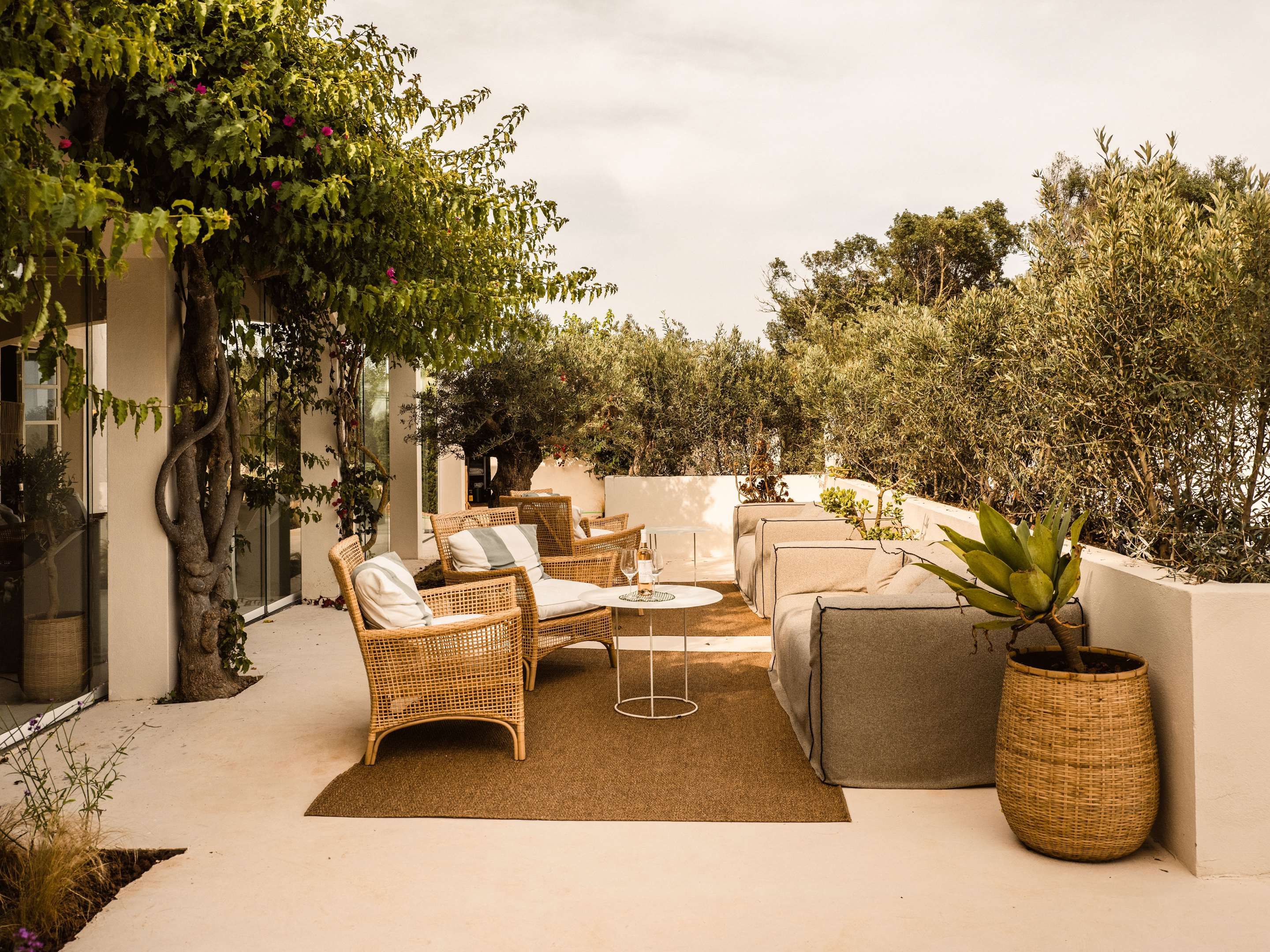 هوتل رورال مورفيدرا نو - ثيوداديلا دي منورقة - شرفة مرصوفة