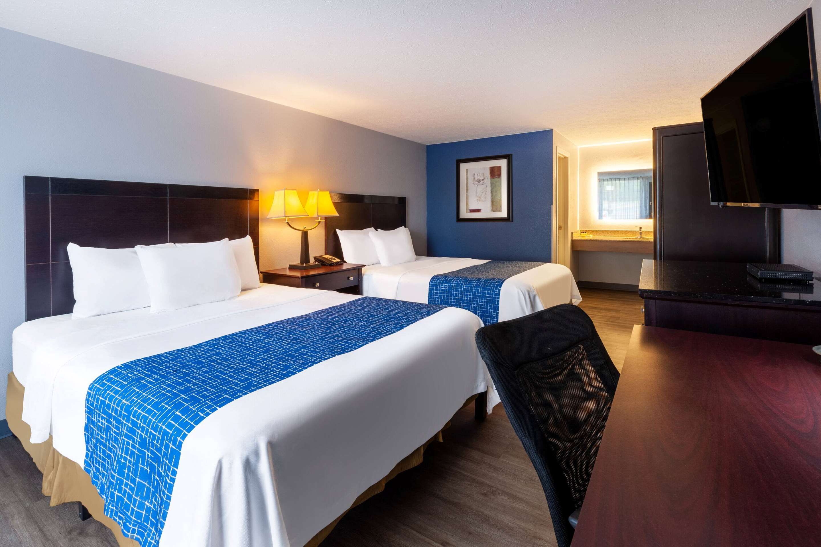 Travelodge by Wyndham Charles Town/Harpers Ferry - Charles Town - Schlafzimmer
