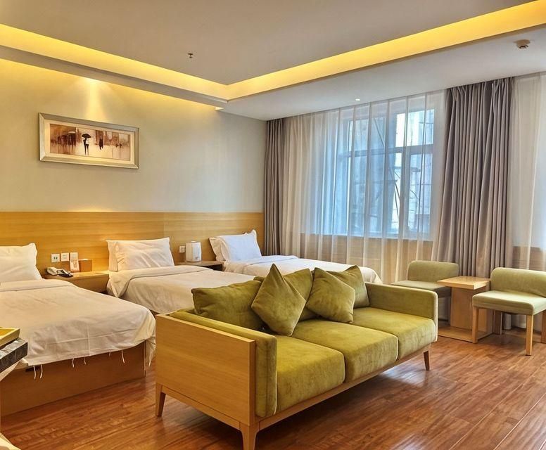 Feitian Meiju Hotel Lanzhou Railway Station Branch - לנג'ואו - חדר שינה