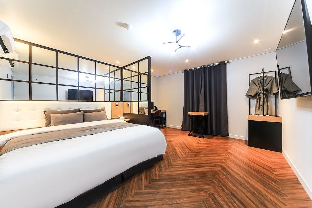 Busan Station Busan View Hotel - פוסן - חדר שינה