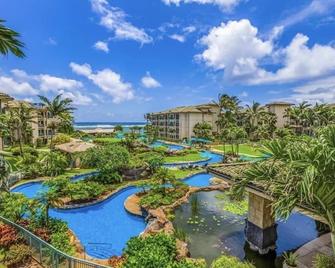 2 Bedroom 3 bath in Waipouli Deluxe oceanfront condominium Resort - Kapaa - Pool