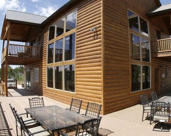 Mountainstarcabin - Lrg Cabin Boarders Zion Np - Happy Place For Gathering - Mount Carmel Junction - Patio