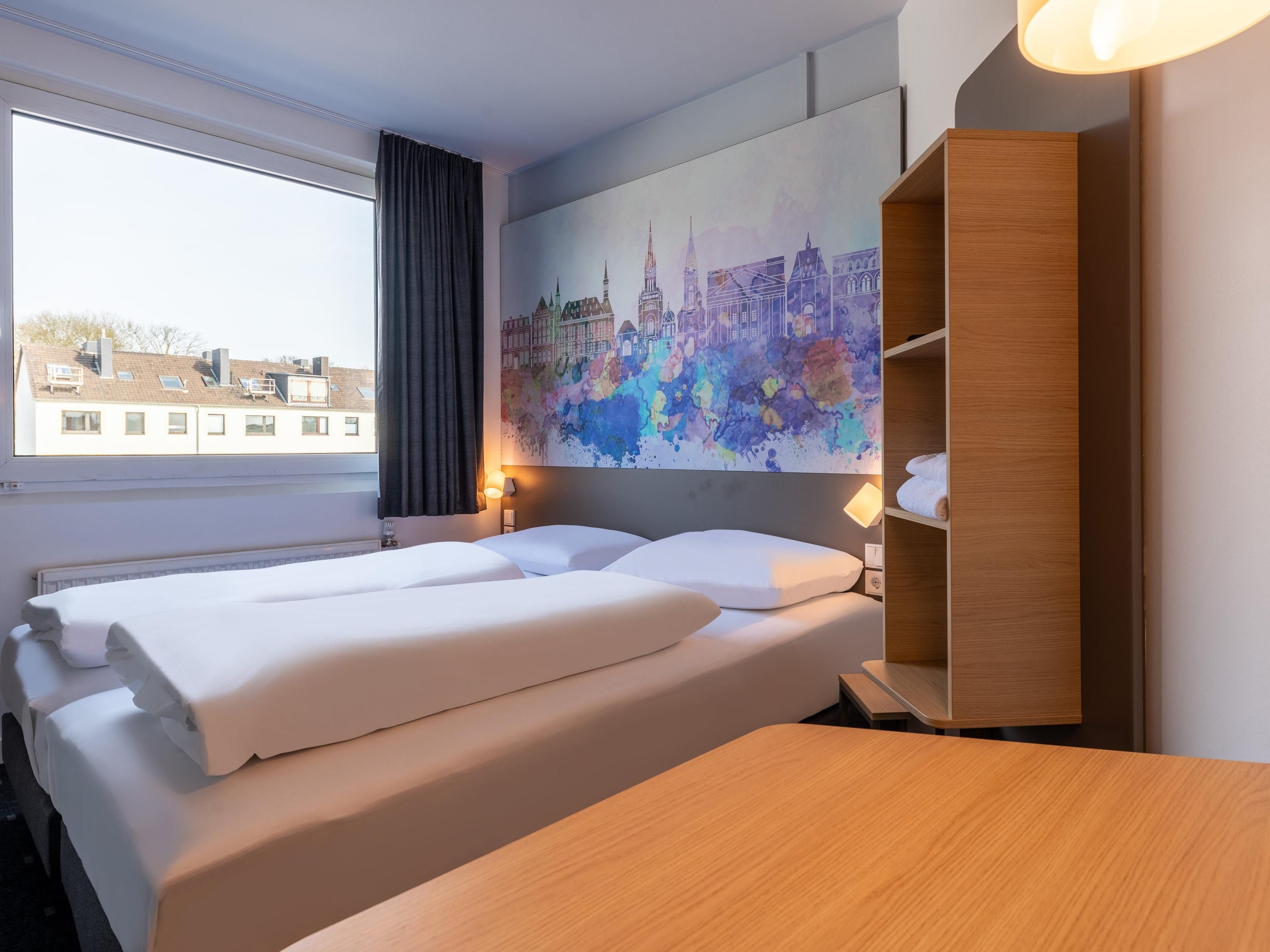 B&B Hotel Aachen-City - Aachen - Schlafzimmer