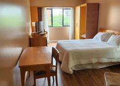 Flat Em Sol Alphaville Hotel & Residence-Vlc Stays - Barueri - Bedroom