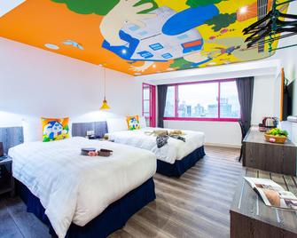 Norway Forest Travel Hotel 1 Taichung - Taichung City - Bedroom