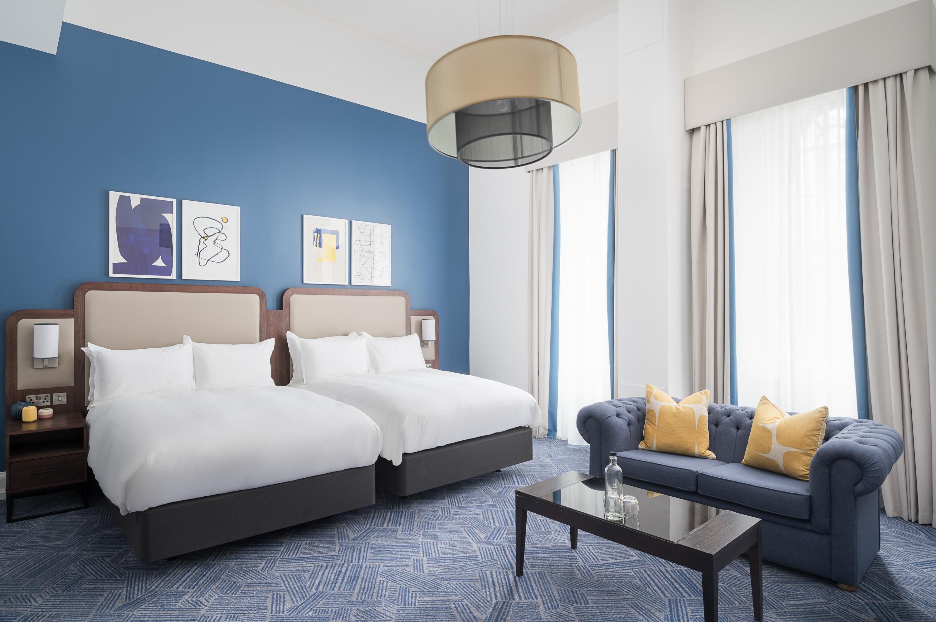 Bedroom view of Voco Grand Central Glasgow