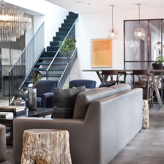 Lobby view of Sand Hotel by Keahotels