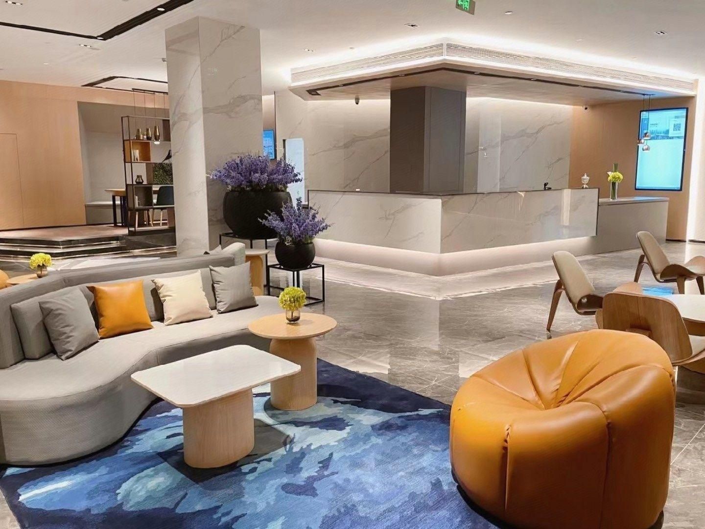 Home Inn Style Zhenjiang Suning Plaza Yong'an Road Food Street - Zhenjiang - Area lounge