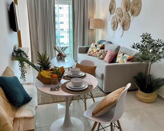 Ambar 5D - Céntrico apart estilo Boho Chic - Santo Domingo - Living room