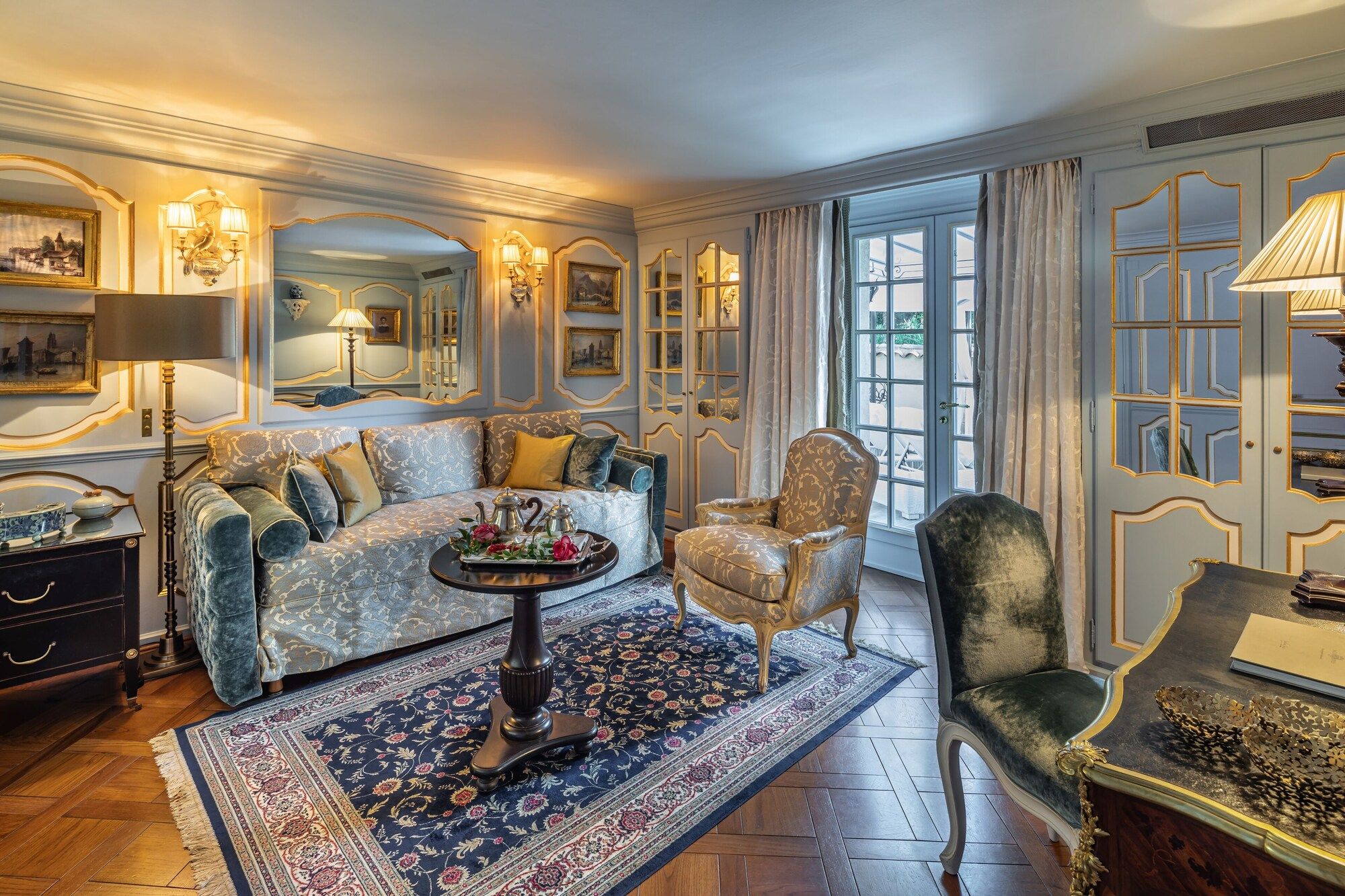 فيلا جاليسي أوتل آند سبا - ريلي آند شاتو - ايكس-أن-بروفانس - غرفة معيشة