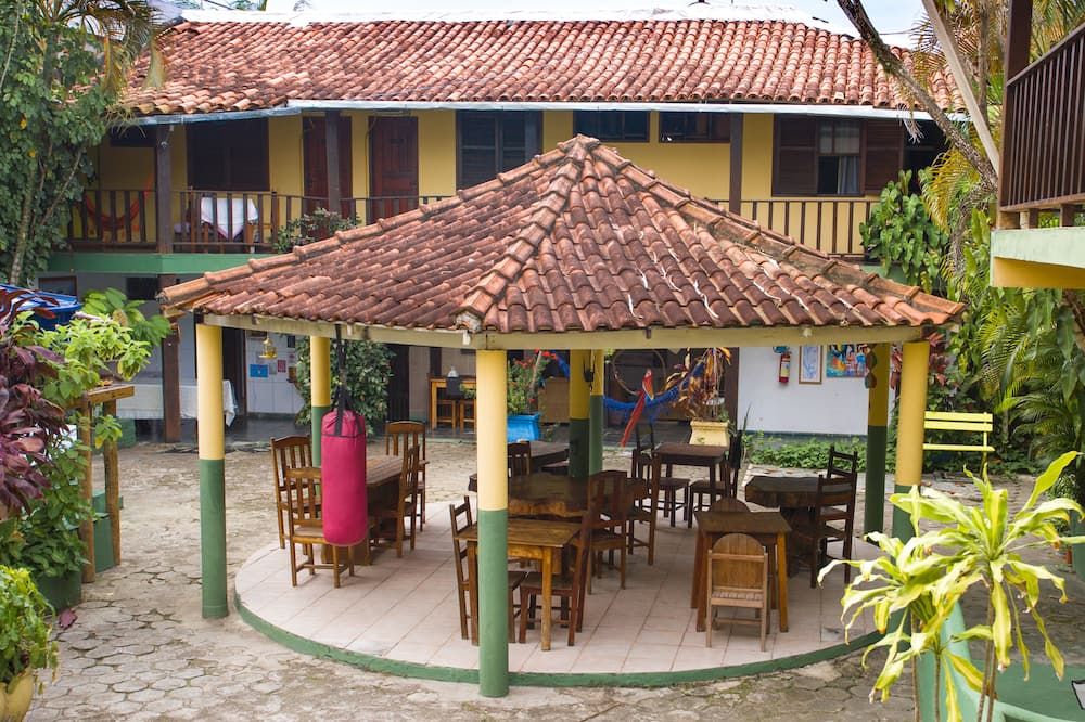 Pousada Quiosque Hospedagem La Bilbaina - פורטו סגורו - פטיו