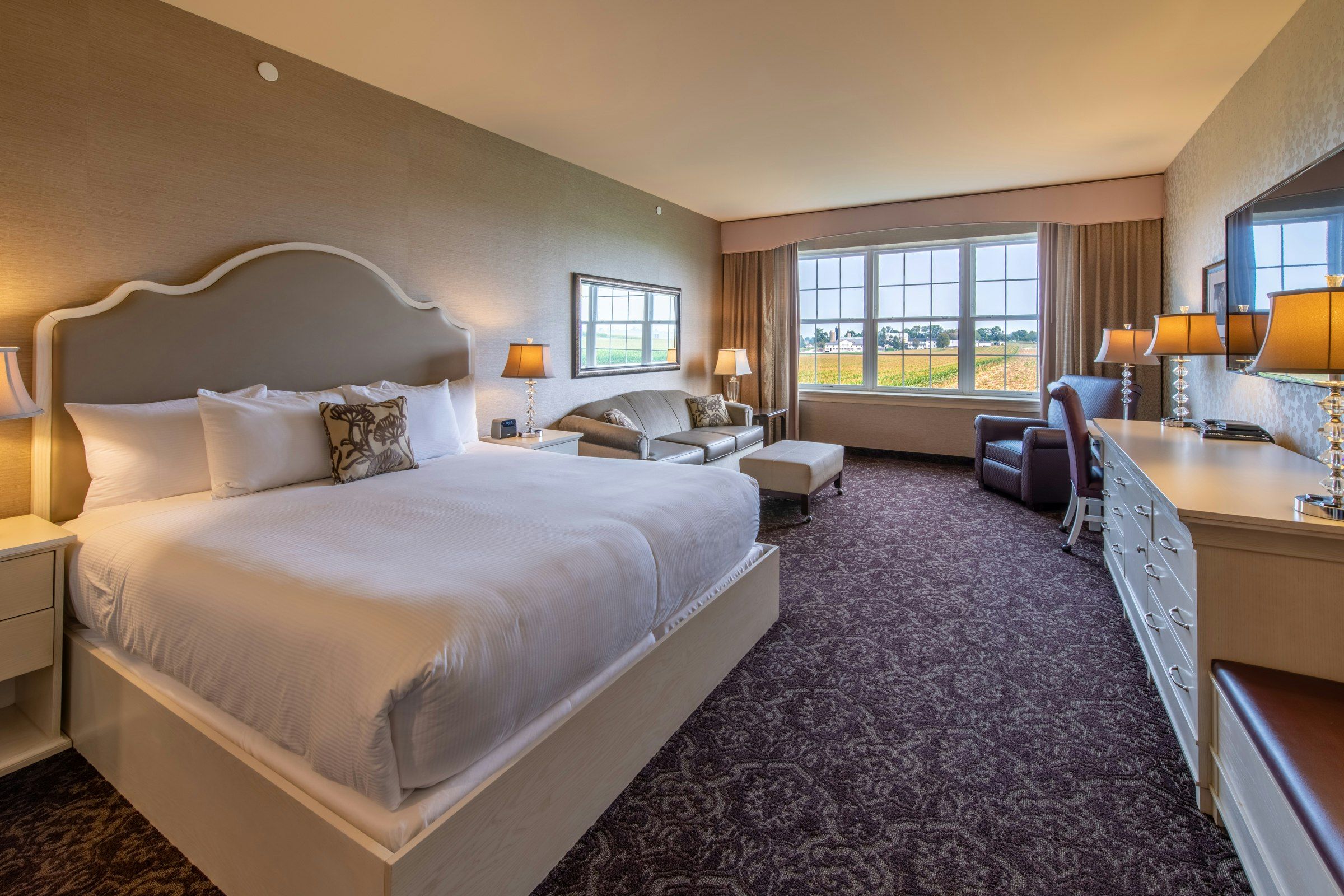 Amishview Inn & Suites - לנקסטר - חדר שינה