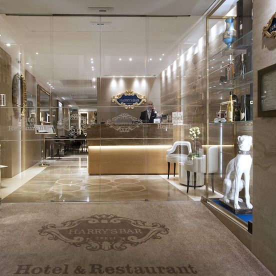 Lobby view of Harry's Bar Trevi Hotel & Restaurant