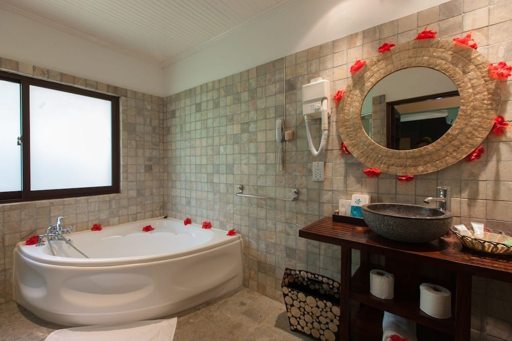 Le Relax Beach Resort - Praslin - Grand'Anse Praslin - Bad