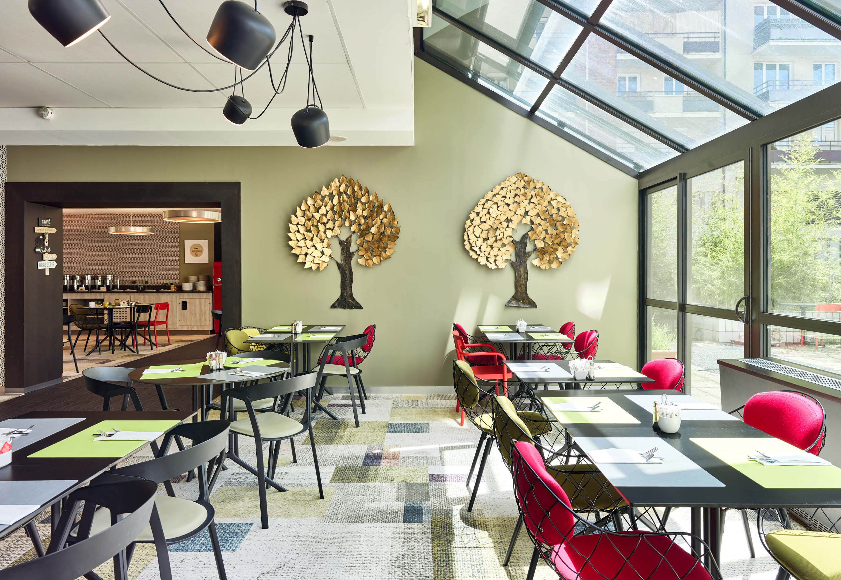 B&B HOTEL Saint-Quentin-en-Yvelines Centre Gare - Montigny-le-Bretonneux - Restaurant
