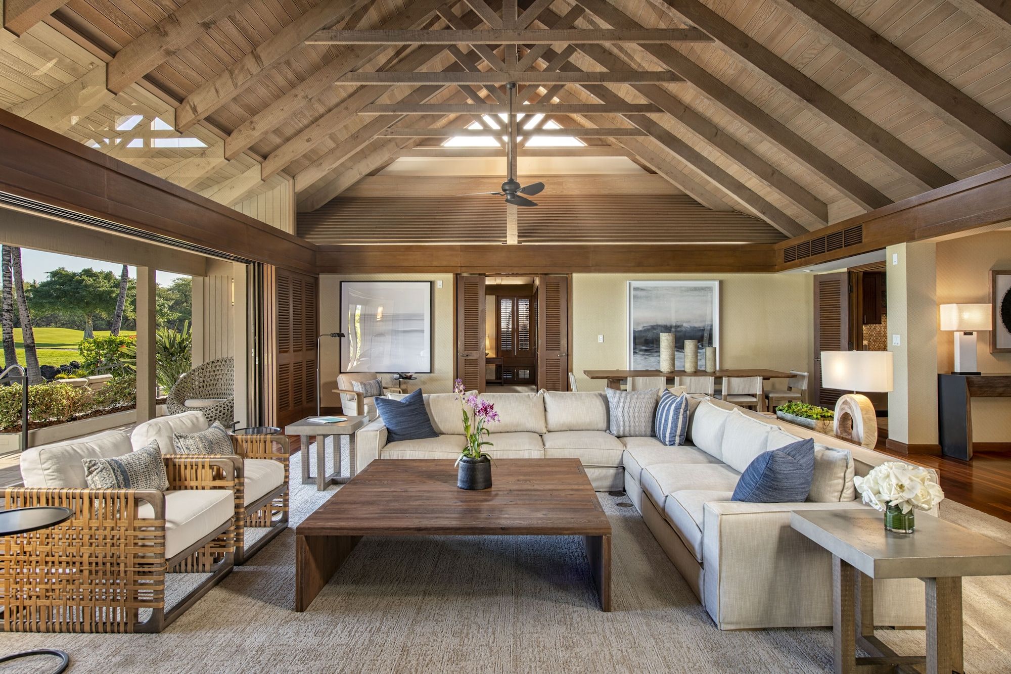 مونا لاني، أوبيرج كوليكشن - كايلوا كونا - غرفة معيشة