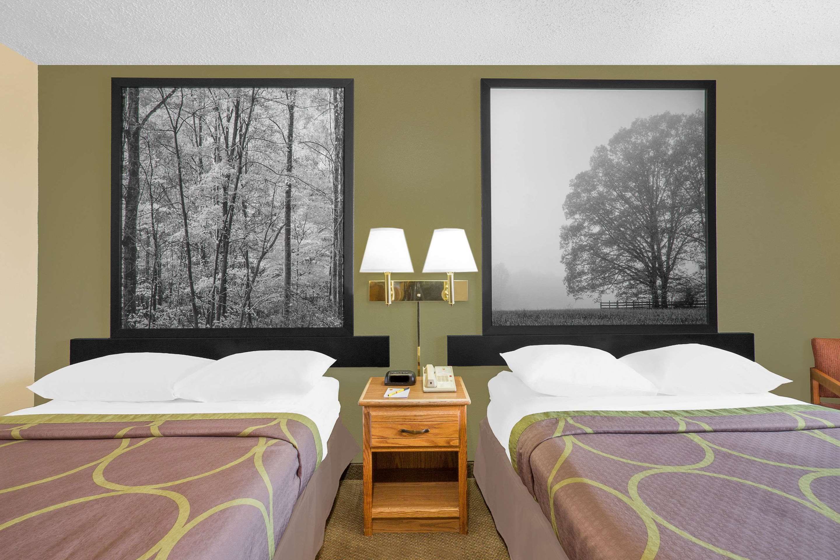 Super 8 by Wyndham Roanoke VA - Roanoke - Makuuhuone