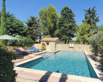 New: Gîte In 18th Century Provencal Farmhouse Surrounded By Vineyards At The Foot Of Ventoux - Carpentras - Bazén