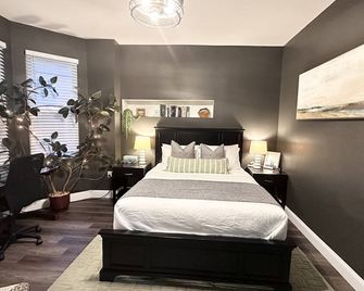 Cozy 2 bdrm Unit/Big Kitchen-2 TV- University City - Filadelfia - Sypialnia