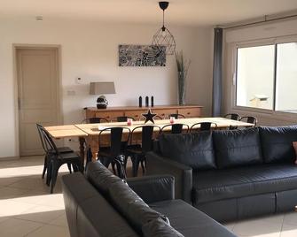 large ground floor in villa \'opposite\' - Audresselles - Salon