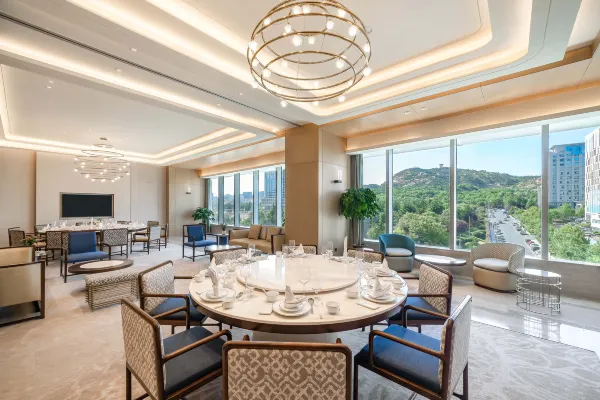Qingdao Haitian Financial Center Hotel - تشينغداو - مطعم