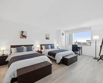 Sleep 6 Bold 1br 2ba Beachfront Cozysuites - Atlantic City - Bedroom