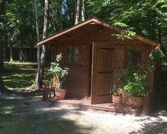 Wooden chalet in the middle of a wooded park - Noisy-sur-École - Vista del exterior