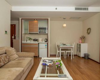 Westlake 7 Service Apartment Xihu - Hangzhou - Pokój dzienny