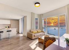 Luxury Bay Front Master One Br Rooftop Pool - Hollywood - Wohnzimmer