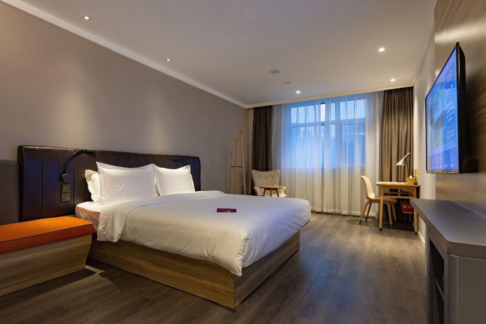 Hanting Premium Hotel Tianjin Nankai University - تيانجين - غرفة نوم