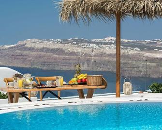 Summer Lovers Villa With Outdoor Private Pool And Private Spa - Akrotiri - Basen
