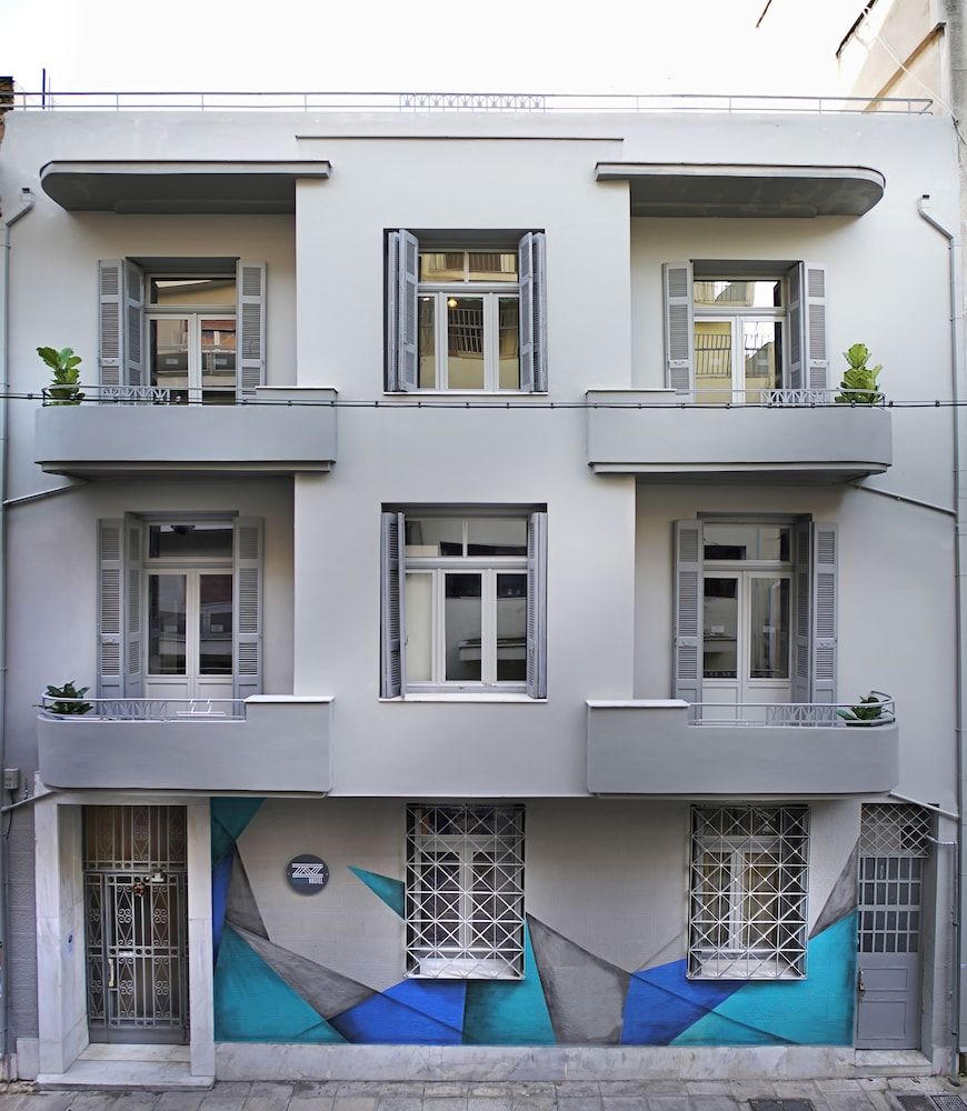 Nubian Hostel - אתונה - בניין