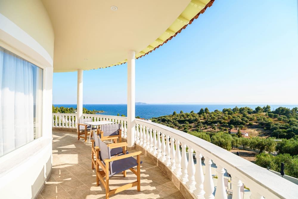 Casa Panorama Adults Only - Néos Marmarás - Balcon